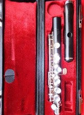 Takezawa Grenadilla wood silver Holz Piccolo Querflöte handmade Nagahara Japan