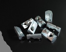 Aluprofil - 10x Nutensteine mit Kugel Nut 8 M8 Gewinde ALU-Profile