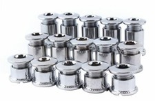 5x Kettenblattschrauben Kettenblattmuttern Fahrrad Singlespeed Fixie MTB 3-fach