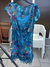 Magic Woman Kleid XS (S) Pfauenfedern