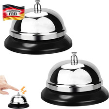 Tischglocke Edelstahl laut