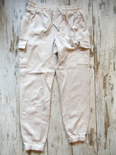 Amisu beige jogging stoffhose - amisu,