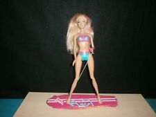Barbie Meerjungfrau Merliah 2in1 Puppe 2011 Mattel Surfbrett Sommer Strand Meer