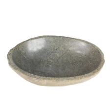 Naturstein Schale Steinschale Vogeltränke Flussstein Obstschale Aufbewahrung Nap