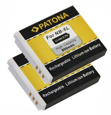 2 x Patona Akku für Canon