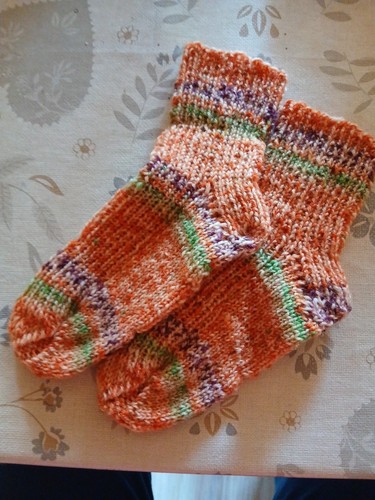 Selbstgestrickte socken - selbstgestrickte,