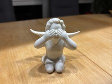 Rosenthal Porzellanfigur Engel hält sich die Augen zu 10cm hoch