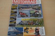 1) Motorrad 11/2007 - Ducati Hypermotard 1100 mit - BMW HP2 Megamoto mit 113PS