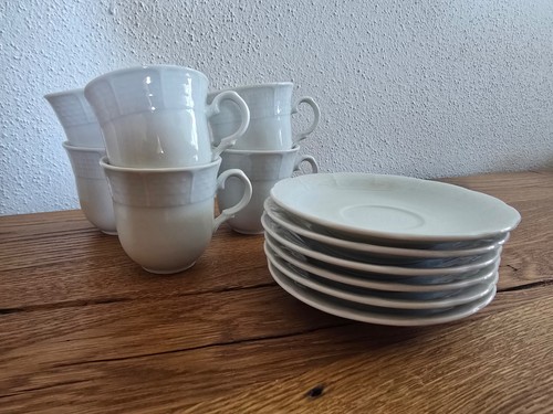 Sechs espressotassen weiß - sechs,