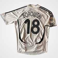 Vintage Adidas Deutschland Trikot WM 2006 Borowski