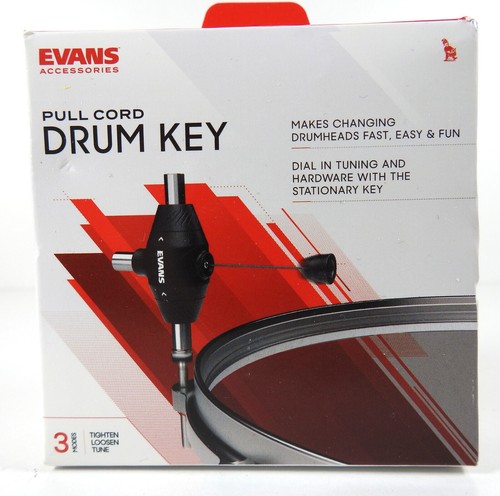 Evans drumkey mit zugschnur - drumkey,