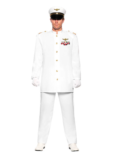 Navy admiral kostüm mit - navy,