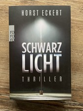 Schwarzlicht, Horst Eckert, Thriller, Taschenbuch, sehr gut