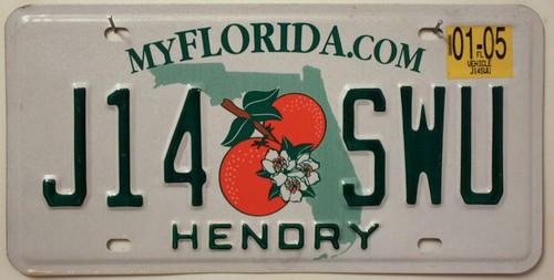 Florida nummernschildusa - florida,
