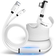 JSAUX CD0044 5M Kabel für Meta Oculus Quest 3 2 1 Pro USB-C abgewinkelt USB-A