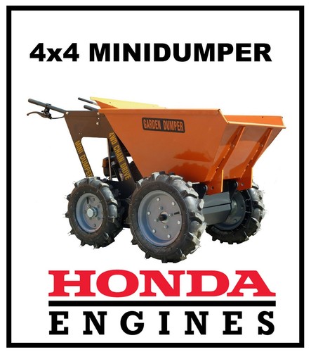 Minidumper motorschubkarre - minidumper,