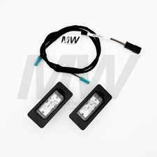 MW Adapterleitung LED inkl. Kennzeichenleuchten passend für BMW E46 M3 u. CSL