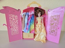 Disney Belle mit Wechselkleidung im Prinzessinnen-Schrank (Mattel) & Zubehör
