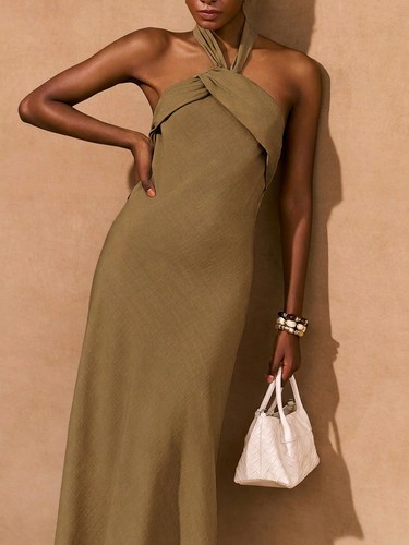 Elegantes langes damenkleid - elegantes,