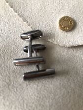 Bulgari Manschettenknöpfe 925 Sterling Silber 750 Gold