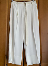 Moncler Cropped  Hose Creme
