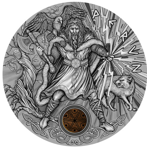 Niue 2018 perun - 2$-,
