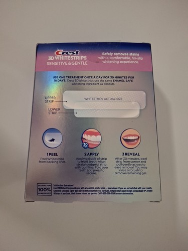 Crest whitestrips sensitive - crest,