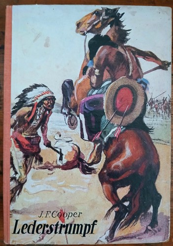 Buch lederstrumpf ausgabe - "lederstrumpf",