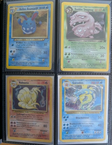 160 vintage pokemon karten - 160,