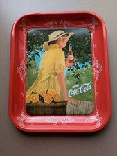 Coca Cola Tablett Blech Schild