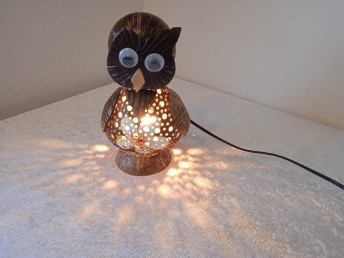 Eule nachttischlampe - eule,