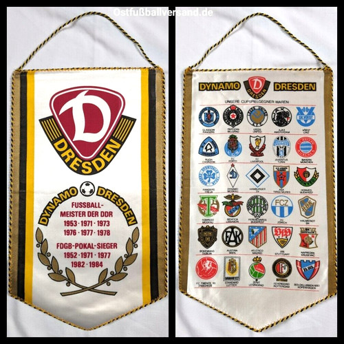 Großer wimpel dynamo - wimpel,