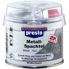Metallspachtel Presto 250g 443466 Spachtelmasse 2K Polyester Metall Füllspachtel