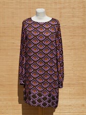legeres Kleid ANA ALCAZAR Tunikakleid Jersey retro style 60er 70er Gr. 40