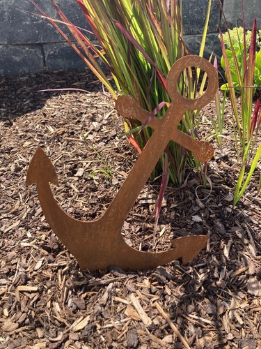 Gartenstecker metall anker - gartenstecker, metall-anker