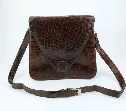Vintage umhängetasche caiman - vintage,
