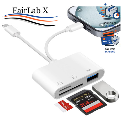 Kartenleser lightning usb - sd,
