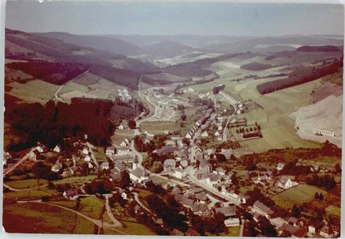 Ramsbeck fliegeraufnahme - ramsbeck,