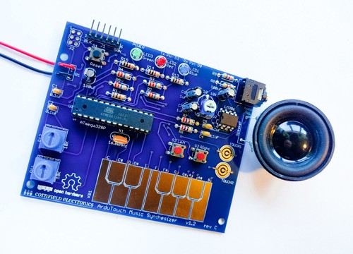 Ardutouch musiksynthesizer kit - musiksynthesizer,