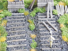 H0 1:87 alte Bahnschwellen