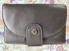 BREE Geldbörse Leder schwarz