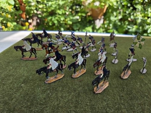 Figuren flach zinnfiguren - 30,
