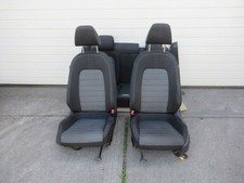VW PASSAT CC (357) Sitzausstattung Sitze komplett stoff schwarz/grau Sitzheizung