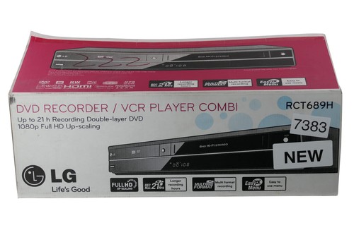 Rct689h vhs dvd - dvd, combi
