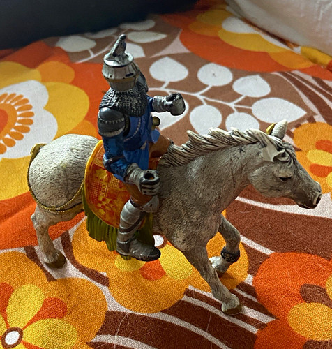 Reiterfigur auf pferd - reiterfigur,