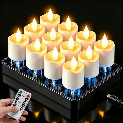 Stück led teelichter - 12,