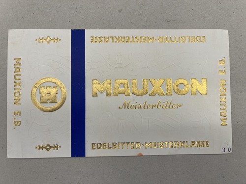 Mauxion schokolade papier - mauxion,