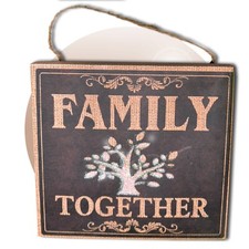 Schild 20 x 20 cm Deko Schild