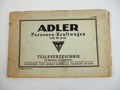 Adler 6g pkw - 6g,