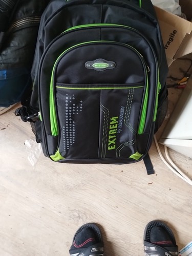 Rucksack schwarz gebraucht - schwarz,